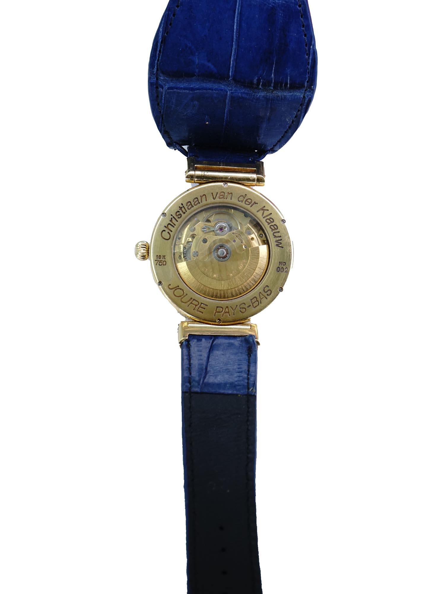 18K GOLD WRISTWATCH BY CHRISTIAAN VAN DER KLAAUW PIC-6